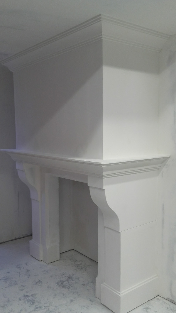 Cheminée de décoration